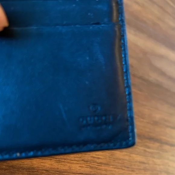 Gucci Bee monogram billfold bifold style grey wallet - authentic and VGUC - Picture 6 of 7